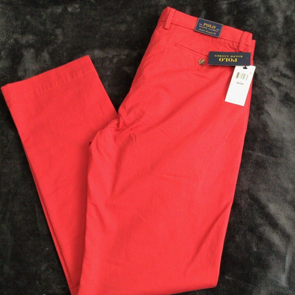 Polo Ralph Lauren Straight Fit Chinos 34x34 NEW